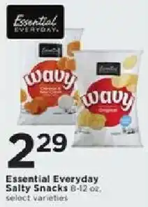 Cub Foods Essential Everyday wavy Salty Snacks offer