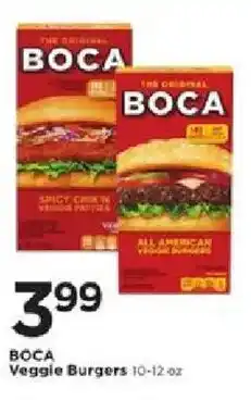 Cub Foods Boca veggie burgers offer