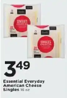 Cub Foods Essential Everyday American Cheese Singles offer