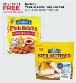 Cub Foods Gorton's Fish Sticks offer