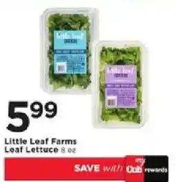 Cub Foods Little Leaf Farms Leaf Lettuce offer