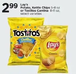 Cub Foods Lay's Potato, Kettle Chips or Tostitos Cantina offer