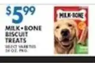 Met Foodmarkets Milk Bone Biscuit Treats offer
