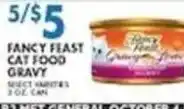 Met Foodmarkets Fancy Feast Cat Food Gravy offer