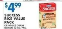 Met Foodmarkets Success rice value pack offer