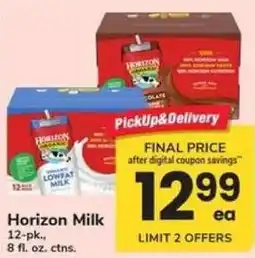 Safeway Horizon Milk offer