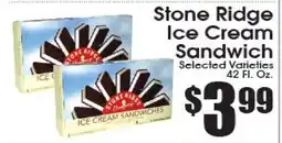 Supremo Foods Inc Stone Ridge Ice Cream Sandwich offer
