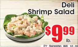 Supremo Foods Inc Deli Shrimp Salad offer