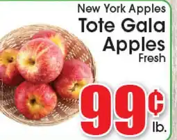 Supremo Foods Inc New York Apples Tote Gala Apples offer