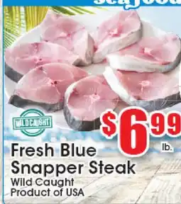 Supremo Foods Inc Fresh Blue Snapper Steak offer