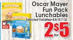 Supremo Foods Inc Oscar Mayer Fun Pack Lunchables offer