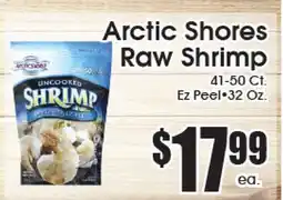 Supremo Foods Inc Arctic Shores Raw Shrimp offer