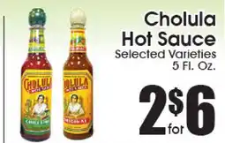 Supremo Foods Inc Cholula Hot Sauce offer