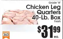 Supremo Foods Inc Chicken Leg Quarters offer