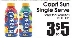Supremo Foods Inc Capri Sun Single Serve offer