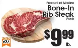 Supremo Foods Inc Bone-In Rib Steak offer