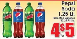 Supremo Foods Inc Pepsi Soda offer