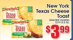 Supremo Foods Inc New York Texas Cheese Toast offer
