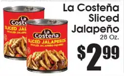 Supremo Foods Inc La Costeña Sliced Jalapeño offer