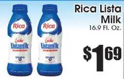 Supremo Foods Inc Rica Lista Milk offer