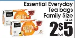 Supremo Foods Inc Essential Everyday Tea bags offer
