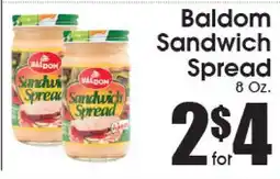 Supremo Foods Inc Baldom Sandwich Spread offer