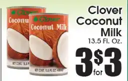 Supremo Foods Inc Clover Coconut Milk offer
