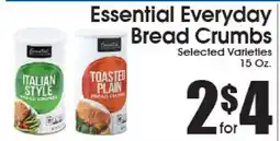 Supremo Foods Inc Essential Everyday Bread Crumbs offer