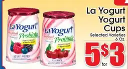 Supremo Foods Inc La Yogurt Yogurt Cups offer