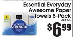 Supremo Foods Inc Essential Everyday Awesome Paper Towels 8-Pack offer