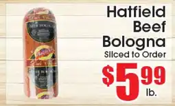 Supremo Foods Inc Hatfield Beef Bologna offer