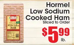 Supremo Foods Inc Hormel Low Sodium Cooked Ham offer