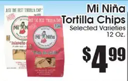 Supremo Foods Inc Mi Niña Tortilla Chips offer