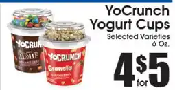 Supremo Foods Inc YoCrunch Yogurt Cups offer