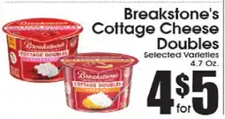 Supremo Foods Inc Breakstone's Cottage Cheese Doubles offer