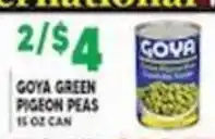 Associated Goya green pigeon peas offer