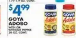 Associated Goya adobo offer
