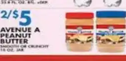 Associated Avenue a peanut butter offer