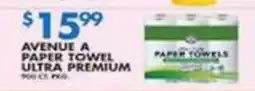 Associated Avenue a paper towel ultra premium offer