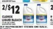 Associated Clorox liquid bleach offer