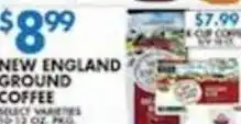 Associated New england ground coffee select vares offer