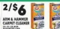 Associated Arm & hammer carpet cleaner offer