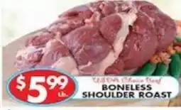 Associated Boneless shoulder roast offer