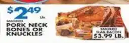 Associated Pork neck bones or knuckles offer