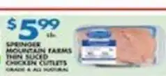 Associated Springer farms offer