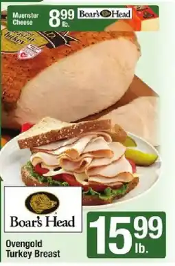 Star Market Boar's Head Ovengold Turkey Breast offer