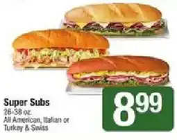 Star Market Super Subs offer