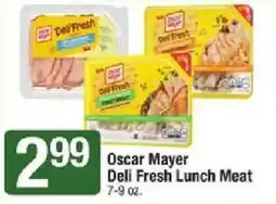 Star Market Oscar Mayer Deli Fresh Lunch Meat offer