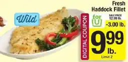 Star Market Wild Fresh Haddock Fillet offer