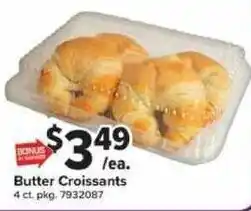 Giant Food Butter Croissants offer